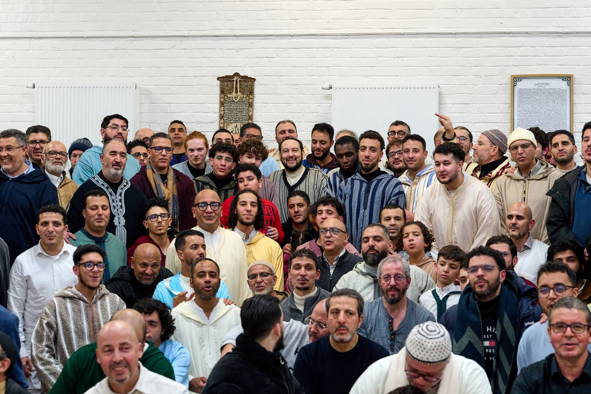 Les disciples réunis
