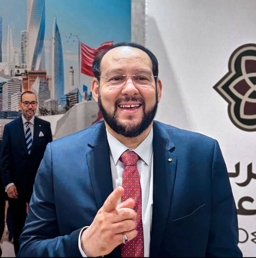Sidi Mounir al-Qâdiri Boudchich, en costume